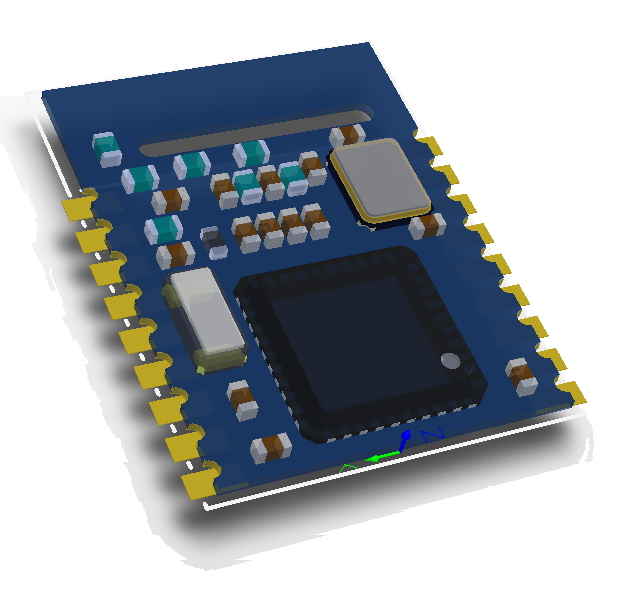 TI CC2540 BLE Module With Smalles Size PCB Antenna. OpenHardware.io
